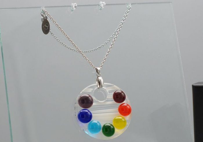 Pendant and earrings #879, "Mother Nature - Image 5