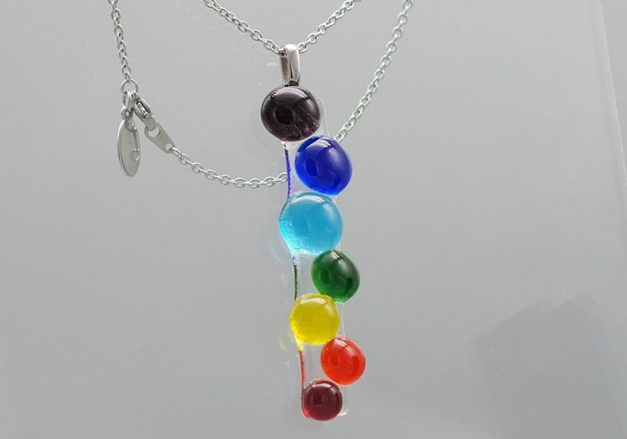 Pendant and earrings #846, "l'Artiste - Image 6