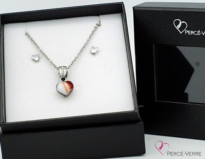 Valentine-Percé-Glass heart jewelry set (7)
