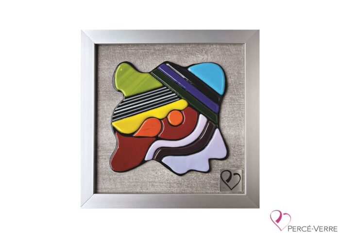 DIVAGUE by Percé-verre_ Luminous frame_ 8 X 8