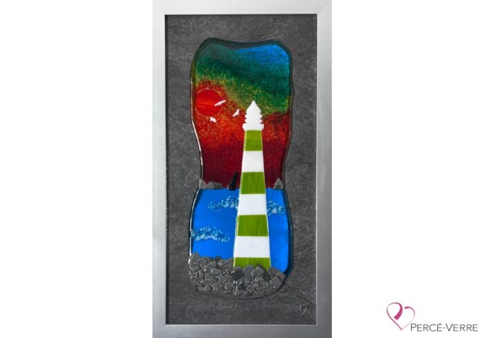 Luminous frame_ Percé-Glass_Art work_MAJESTÉ MARINE