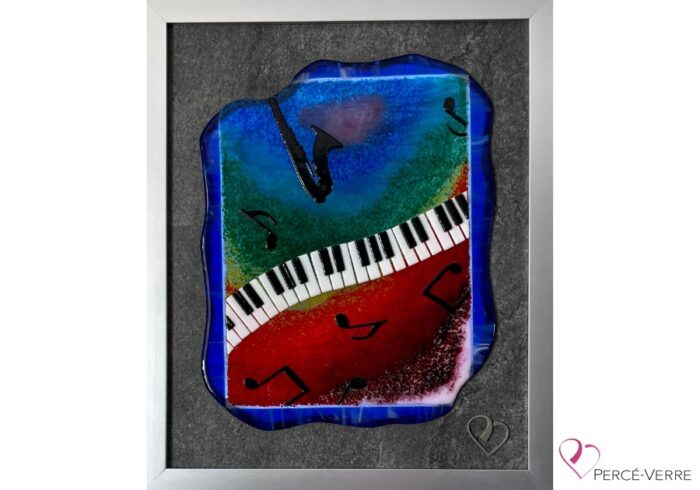 Luminous frame_ Percé-Verre_UNE PAGE DE NOTRE AMOUR