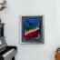 Luminous frame in decor_ Percé-Verre_UNE PAGE DE NOTRE AMOUR