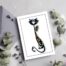 "Colette" greeting card from Perce-Verre