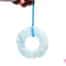 Turquoise crystal wreath" ornament