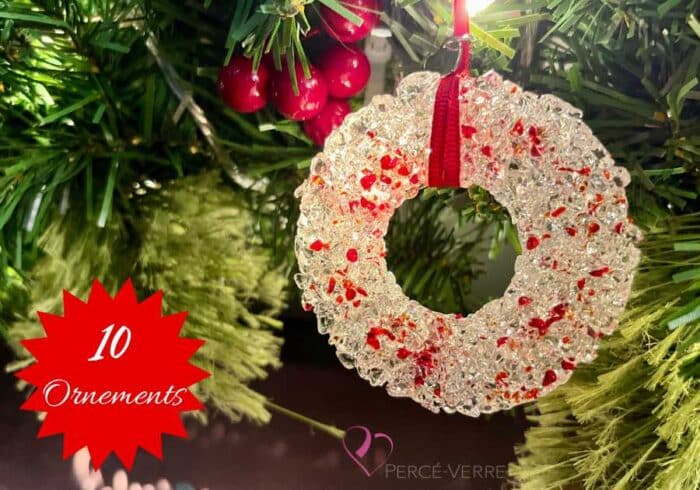 Ensemble de 10 ornements / Kit of 10 ornaments