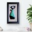 Fused glass cat_Percé-Verre_Art déco_artwork_catslovers_ SUMMER