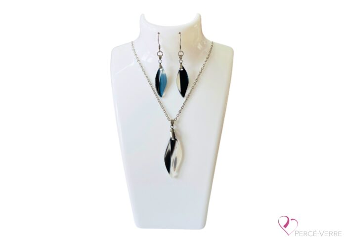 Jewelry_glass_stainless steel_Elegant_Jewelry_glass_Stainless steel_Percé-Glass