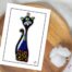 Carte souhaits_chats_cadeau_greetings cards_cats_gift_Percé-verre-Mac & Cheese