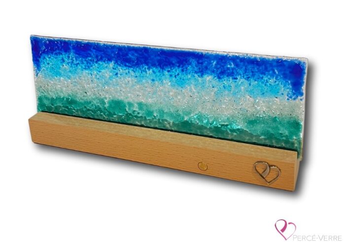 Lampe artisanale Percé-Verre - relaxing atmosphere inspired by the sea