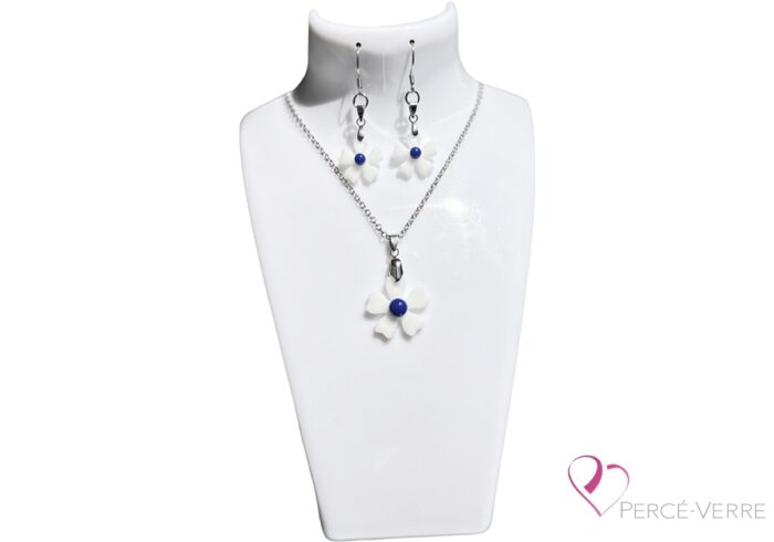 handmade-glass-jewelry-set-field-flowers_white and royal-blue