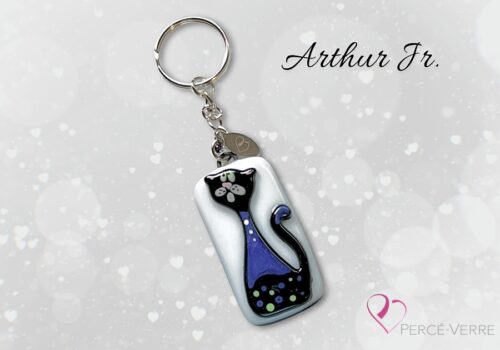 cat-ring-holder-cute-handmade-glass-fusion-quebec-ARTHUR Jr.