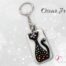cat-key-holder-cute-handmade-glass-fusion-quebec-OSCAR Jr.