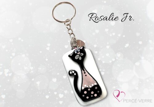 cat-key-holder-cute-handmade-glass-fusion-quebec-ROSALIE Jr.